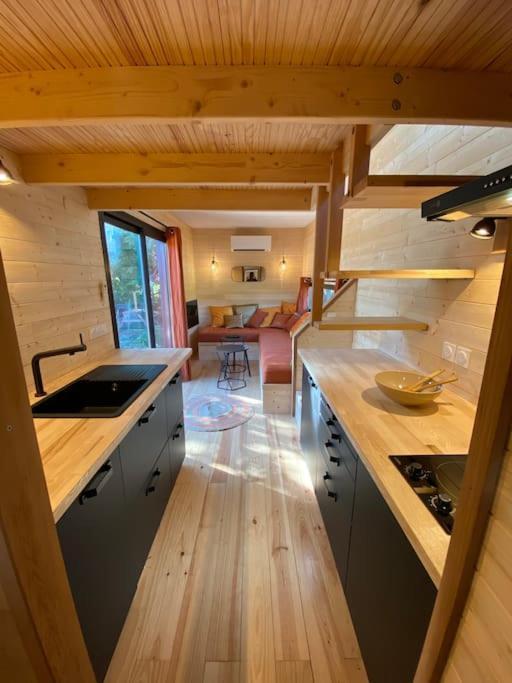 Tiny House Atypique Tout Confort 4 Pers Jardin La Garde  Eksteriør billede