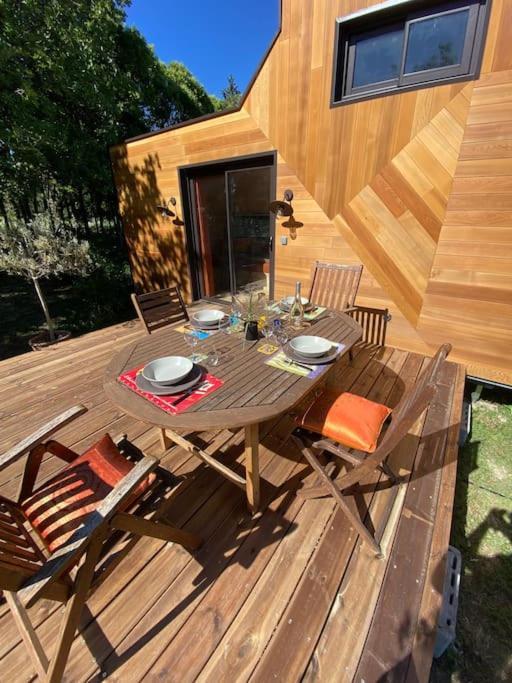 Tiny House Atypique Tout Confort 4 Pers Jardin La Garde  Eksteriør billede